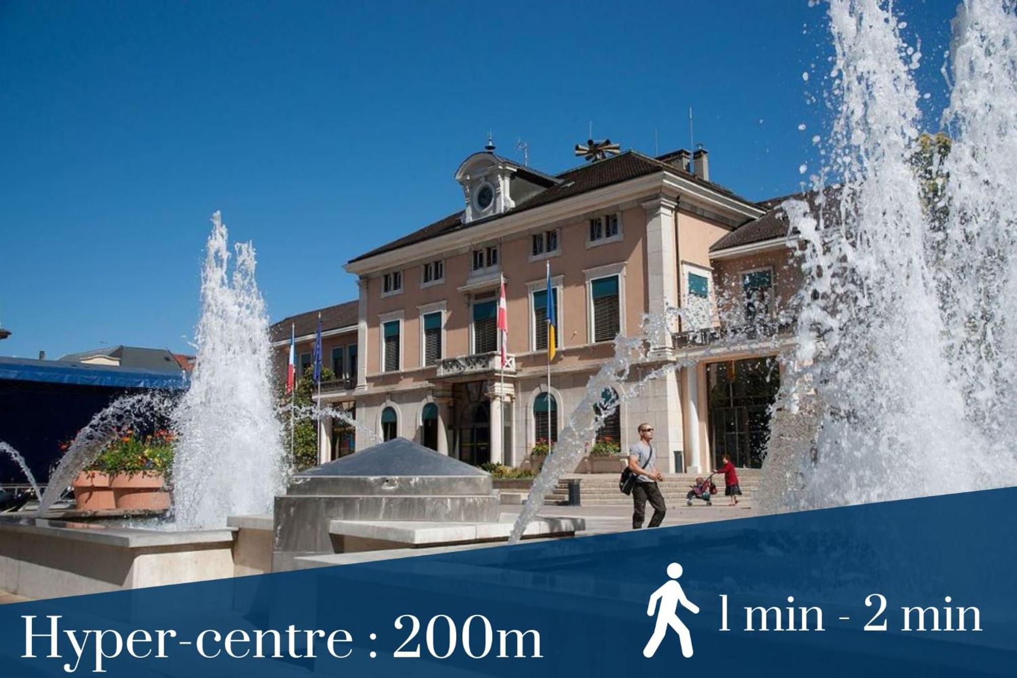 Homey Wild - Proche Gare Et Tram - Proche Centre - Balcon Prive - Parking Prive - Wifi Gratuit Annemasse Eksteriør bilde